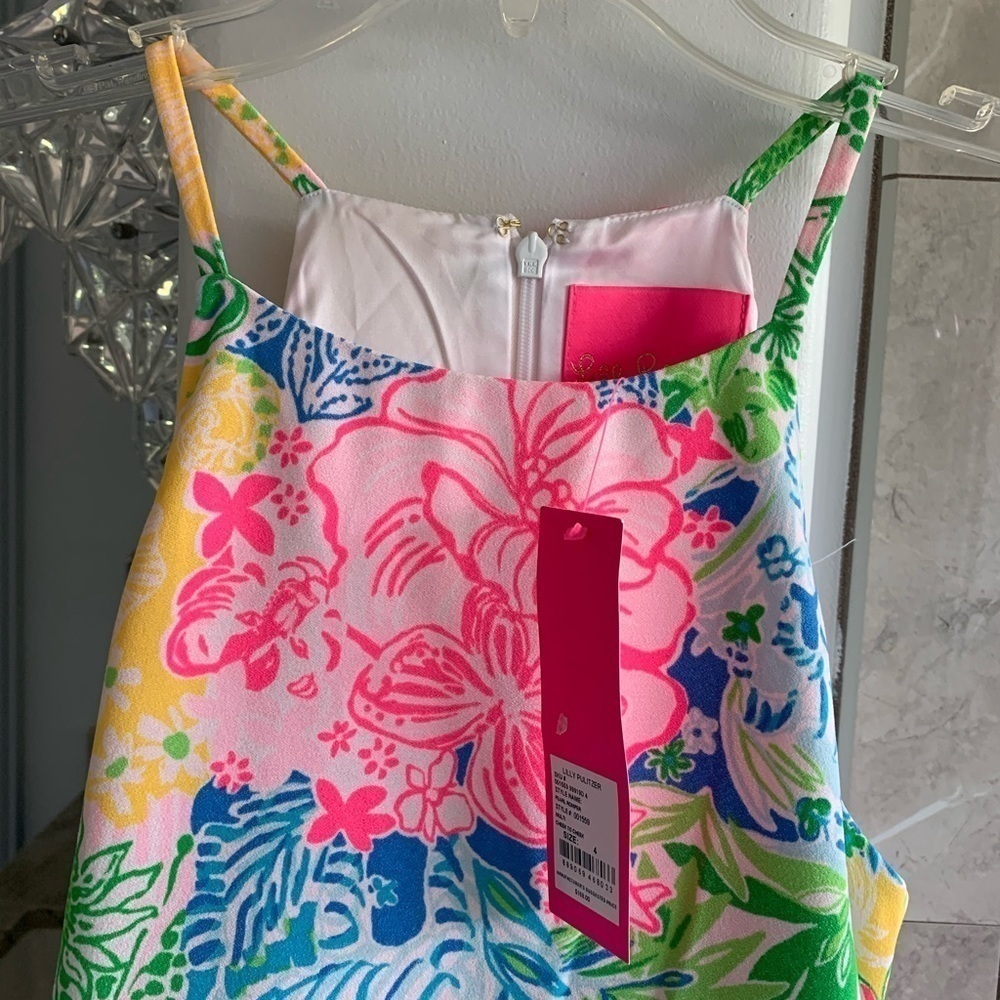 Lilly Pulitzer Pearl Romper Multi Cheek - Picture 7 of 11